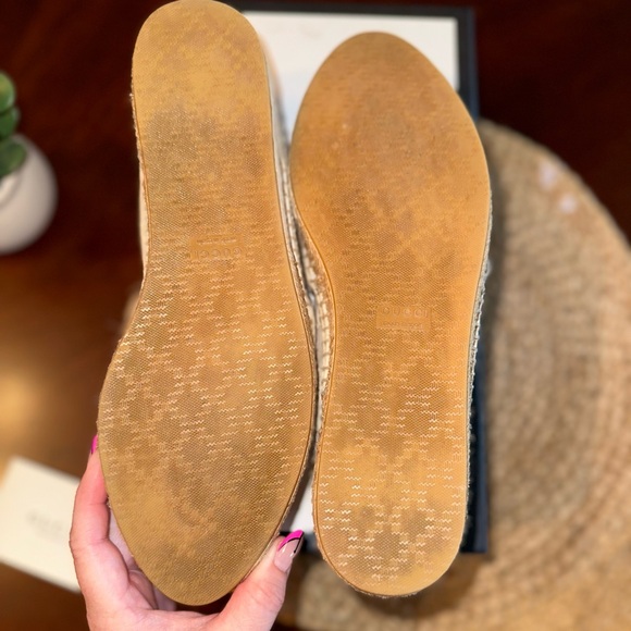 - Gucci GG Leather Espadrille - Picture 8 of 13